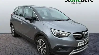 Used Vauxhall Crossland X Elite 120 HP (88 kW) 2018 Grey SUV