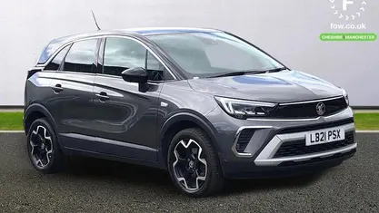 Used Vauxhall Crossland Elite 131 HP (96 kW) 2021 Grey SUV