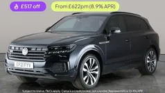 Blue Used 2021 VW Touareg Black Edition SUV | £35,769 (Fair price)