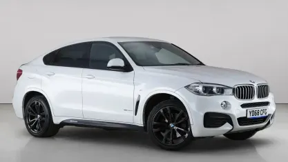 Used BMW X6 M Sport 313 HP (230 kW) 2018 White SUV