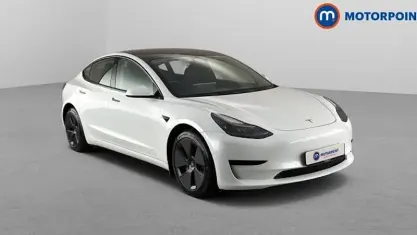 Used Tesla Model 3 Standard Range 208 kW (283 HP) 2021 White Sedan