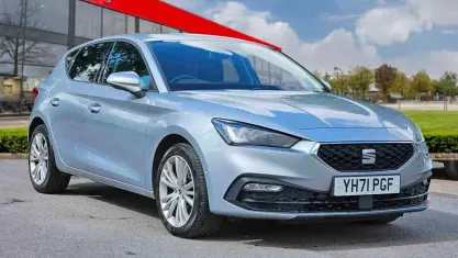 Used Seat Leon SE Dynamic 110 HP (80 kW) 2021 Silver Hatchback