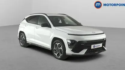 Used Hyundai Kona N Line 137 HP (100 kW) 2025 White SUV