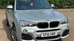 Silver Used 2016 BMW X3 M Sport SUV | £15,495 (Fair price)