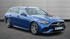 Blue Used 2023 Mercedes C200 AMG line Estate | £26,495 (Super price)