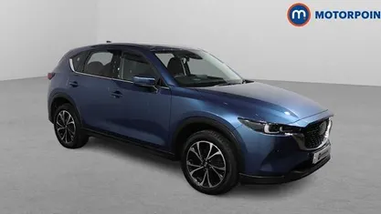 Blue Used 2022 Mazda CX-5 Edition SUV | £21,399 (Fair price)