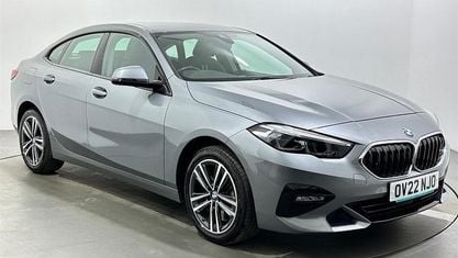 Usado BMW 220 Sport Line 178 HP (130 kW) 2021 Cinzento Coupé