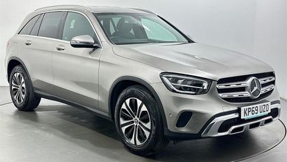 Begagnad Mercedes GLC220 194 HK (142 kW) 2019 Silver Kombi