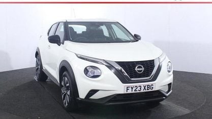 Used Nissan Juke Acenta 114 HP (83 kW) 2023 White SUV