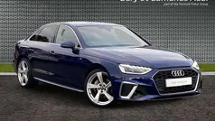 Blue Used 2022 Audi A4 S-Line Sedan | £23,994 (Fair price)