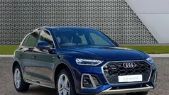 Blue Used 2022 Audi Q5 S-Line SUV | £31,495 (Fair price)