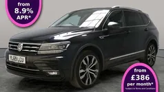 Black Used 2020 VW Tiguan Allspace R-line SUV | £24,431 (Fair price)