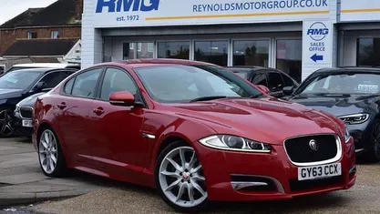 Used Jaguar XF Premium Luxury 275 HP (202 kW) 2014 Red Sedan