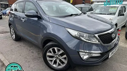 Używany Kia Sportage 116 KM (85 kW) 2015 Niebieski SUV