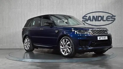 Blue Used 2021 Land Rover Range Rover Sport Autobiography Dynamic SUV | £39,399 (Fair price)
