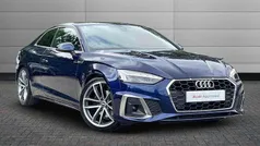 Blue Used 2022 Audi A5 S-Line Coupe | £25,595 (Good price)