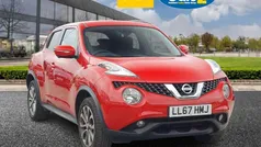 Red Used 2017 Nissan Juke Tekna SUV | £7,990 (Fair price)