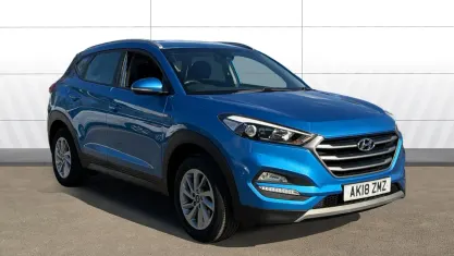 Used Hyundai Tucson SE 177 HP (130 kW) 2018 Blue SUV