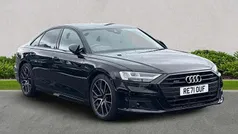 Black Used 2021 Audi A8 Black Edition Sedan | £40,754 (Fair price)