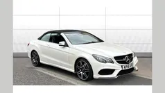 White Used 2016 Mercedes E220 AMG line Cabriolet | £11,603 (Good price)