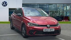 Red Used 2023 VW Polo R-line Hatchback | £17,359 (Fair price)
