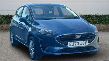 Used Ford Fiesta Trend 75 HP (55 kW) 2022 Blue Hatchback