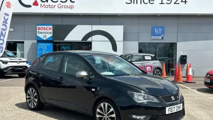 Used Seat Ibiza FR 110 HP (80 kW) 2017 Black Hatchback