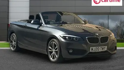 Used BMW 218 Sport Line 150 HP (110 kW) 2020 Grey Cabriolet