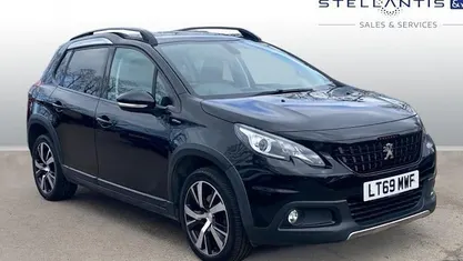 Used Peugeot 2008 GT-line 131 HP (96 kW) 2019 Black SUV