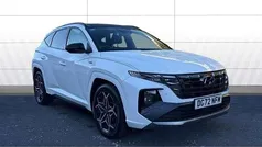 White Used 2022 Hyundai Tucson N Line SUV | £24,498 (Fair price)