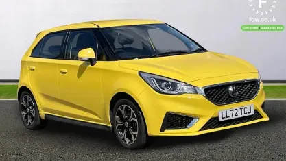 Used MG MG3 Exclusive 106 HP (77 kW) 2022 Yellow Hatchback