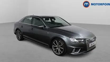 Begagnad Audi A4 S-Line 150 HK (110 kW) 2019 Grå Sedan