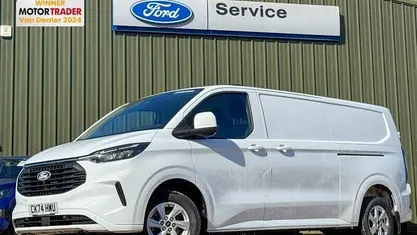 Used Ford Transit Custom Limited 136 HP (100 kW) 2024 White Van