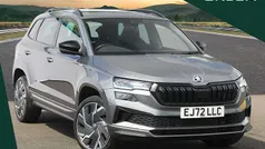 Graphite grey metallic Used 2022 Skoda Karoq SportLine SUV | £24,995 (Fair price)