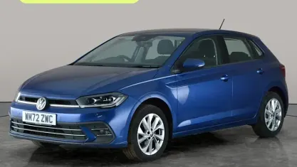 Second-hand VW Polo Style 95 CP (69 kW) 2023 Albastru Hatchback