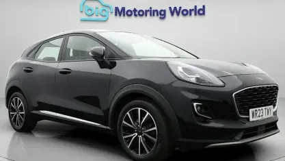 Used Ford Puma Titanium 125 HP (91 kW) 2023 Black SUV