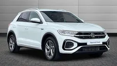 Pure white Used 2025 VW T-Roc R-line SUV | £29,240 (Fair price)