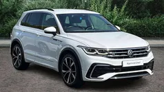 White Used 2022 VW Tiguan R-line SUV | £25,671 (Fair price)