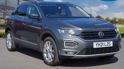 Usado VW T-Roc SEL 150 HP (110 kW) 2021 Cinzento SUV