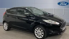 Black Used 2017 Ford Fiesta Titanium Hatchback | £7,508 (Good price)