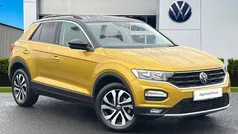 Yellow Used 2022 VW T-Roc Active SUV | £21,690 (Fair price)