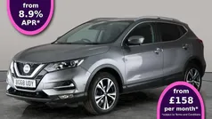 Grey Used 2018 Nissan Qashqai N-Connecta SUV | £10,762 (Fair price)
