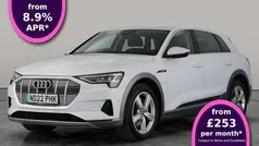 White Used 2022 Audi e-tron Comfort SUV | £18,478 (Good price)