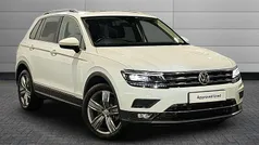 White Used 2018 VW Tiguan SEL SUV | £19,991 (Fair price)
