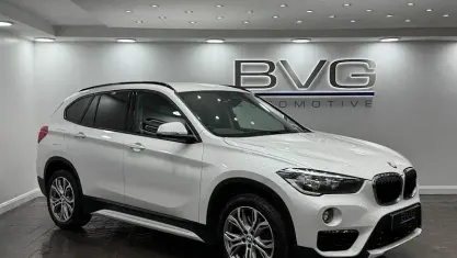 Begagnad BMW X1 Sport Line 192 HK (141 kW) 2019 Vit SUV