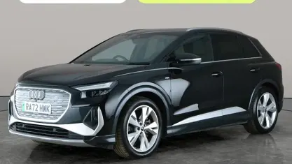 Used Audi Q4 e-tron S-Line 150 kW (204 HP) 2023 Black SUV