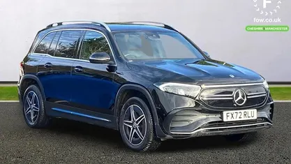 Used Mercedes EQB350 AMG line 214 kW (292 HP) 2022 Black SUV