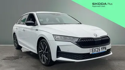 Used Skoda Octavia SportLine 150 HP (110 kW) 2025 White Estate