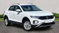 White Used 2023 VW T-Roc Life SUV | £18,995 (Fair price)