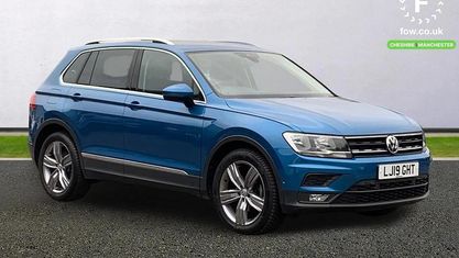 Używany VW Tiguan Match 150 KM (110 kW) 2019 Niebieski SUV